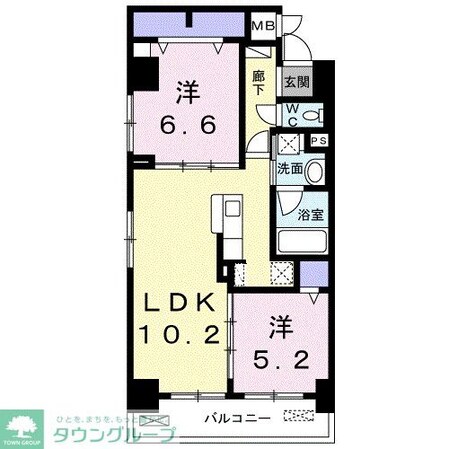 ヴィア・ラッテアの物件間取画像
